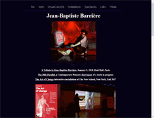 Tablet Screenshot of barriere.org